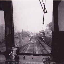 Shepherds Station from Newquay Bound train - Circa 1962