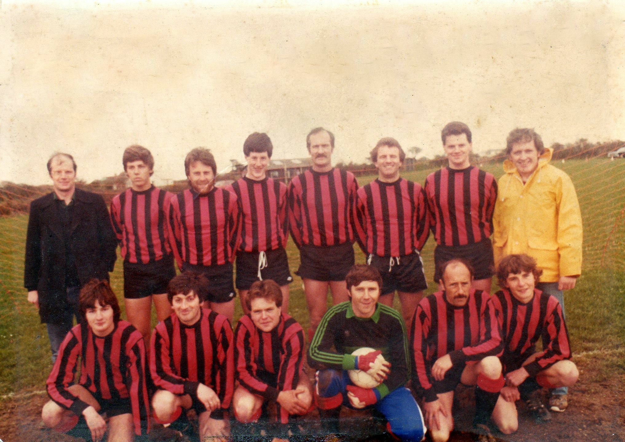 Goonhavern Football Team 1980's