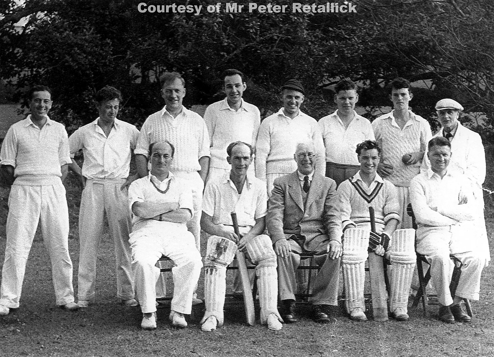 Perranporth Cricket Team 1954
