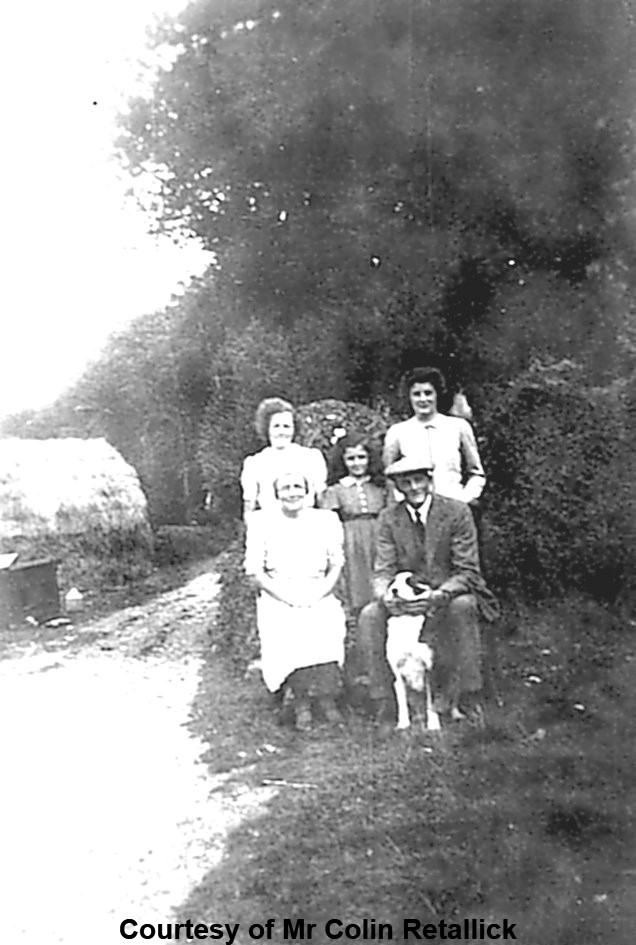 The Coom Family with Bonzo Christmas 1943