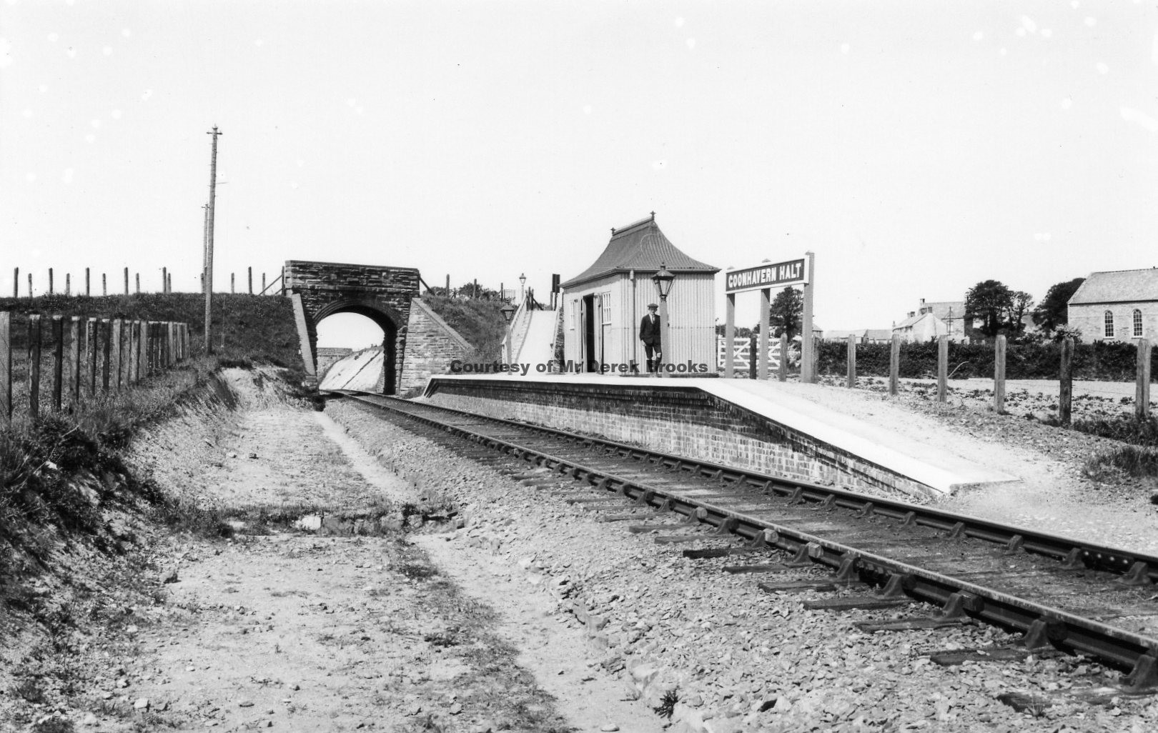 First Train through Goonhavern 1905 