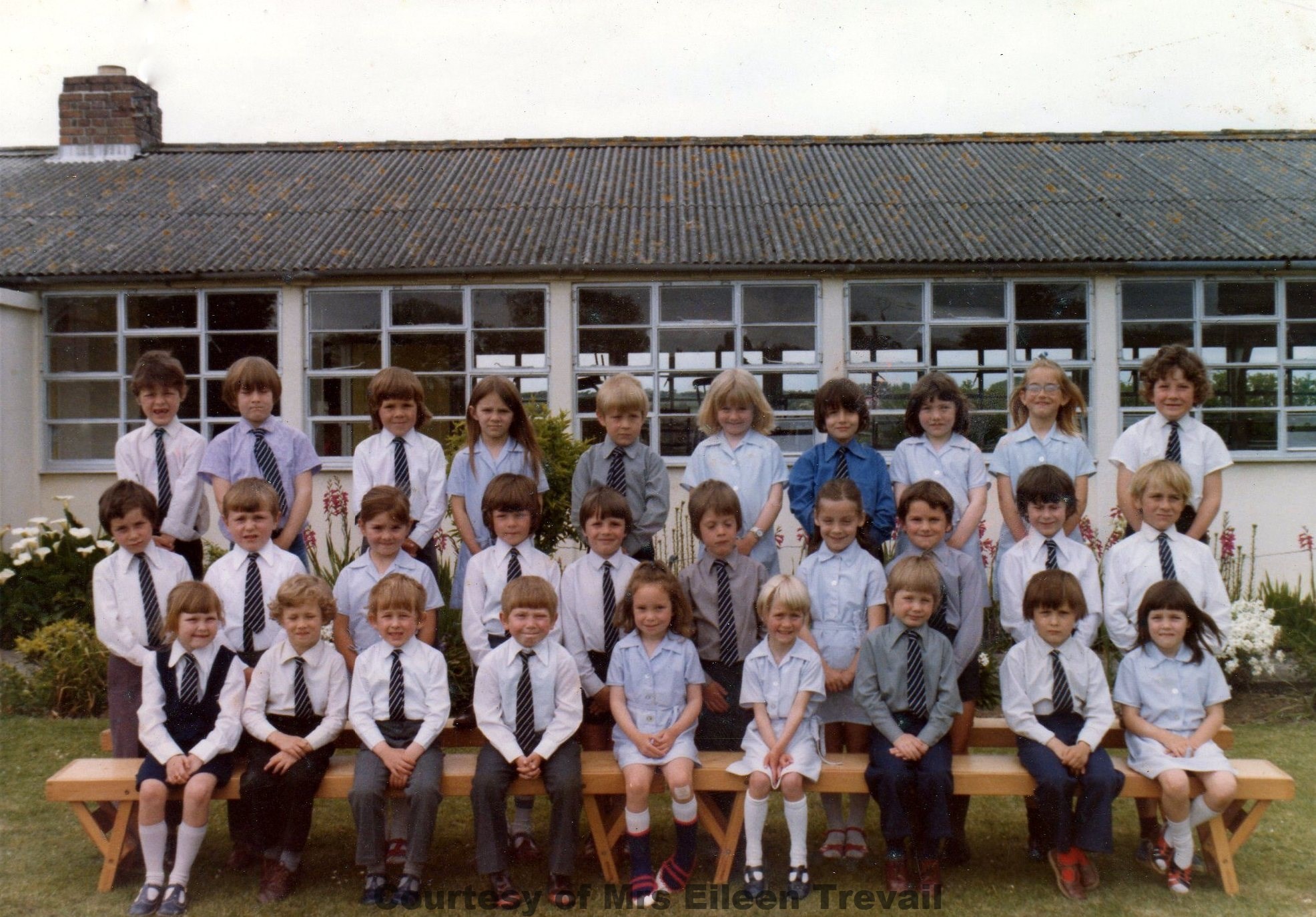 Goonhavern School Classes 1976