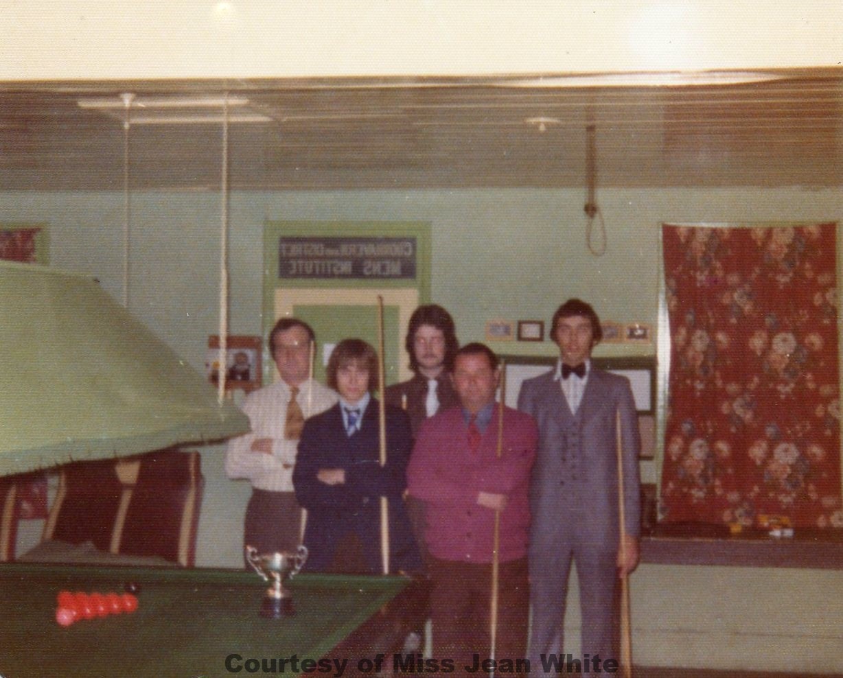Goonhavern Snooker Team A League Champions - Circa 1970's