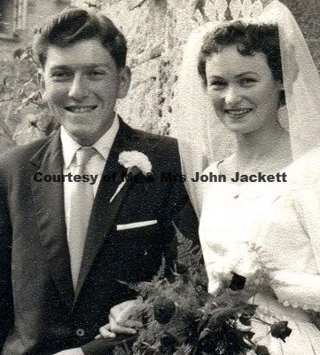 John Jackett & Marjorie Stephens Wedding 24 Sep 1952