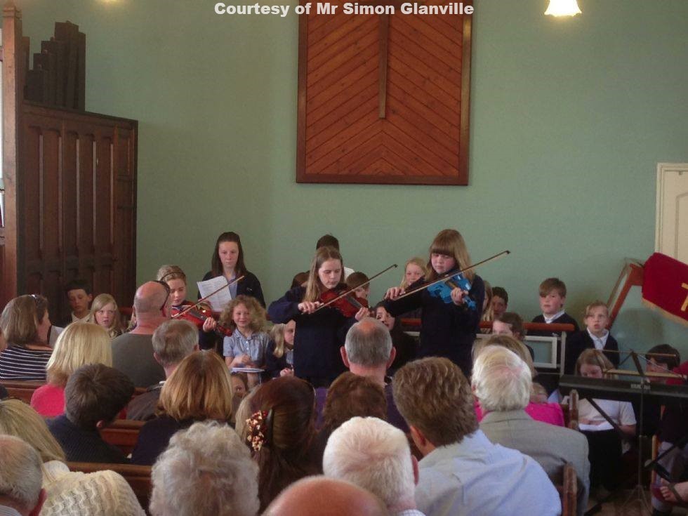 Goonhavern Primary School Choir in concert in Rose Chapel May 2013 (3)