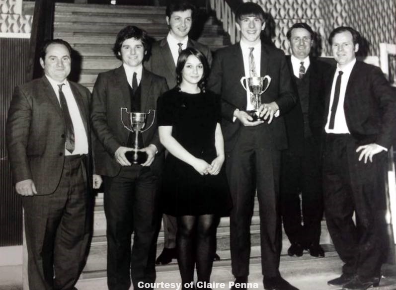Rose Snooker Team Perranporth & District A League Champions - Circa 1971